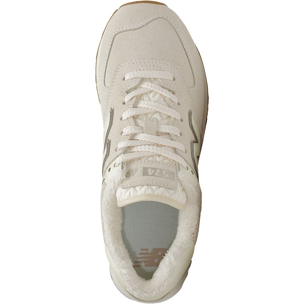 New Balance Women's Athletic Sneakers in Cream and Tan